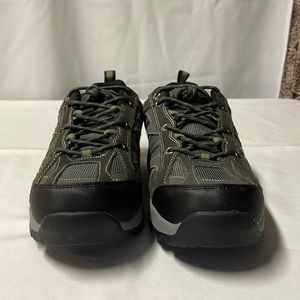 Khombu Hiking Sneakers Gray Green Size 10M New